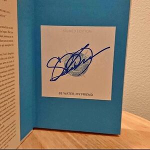 Shannon Lee Signed Hardcover Book Be Water, My Friend - Bruce Lee Teachings